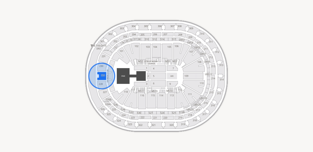 UBS Arena Seating Chart