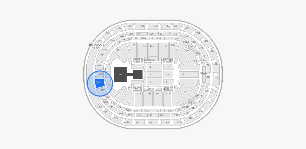 UBS Arena Seating Chart