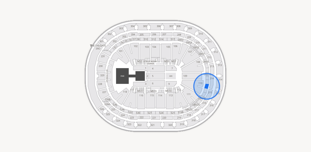 UBS Arena Seating Chart