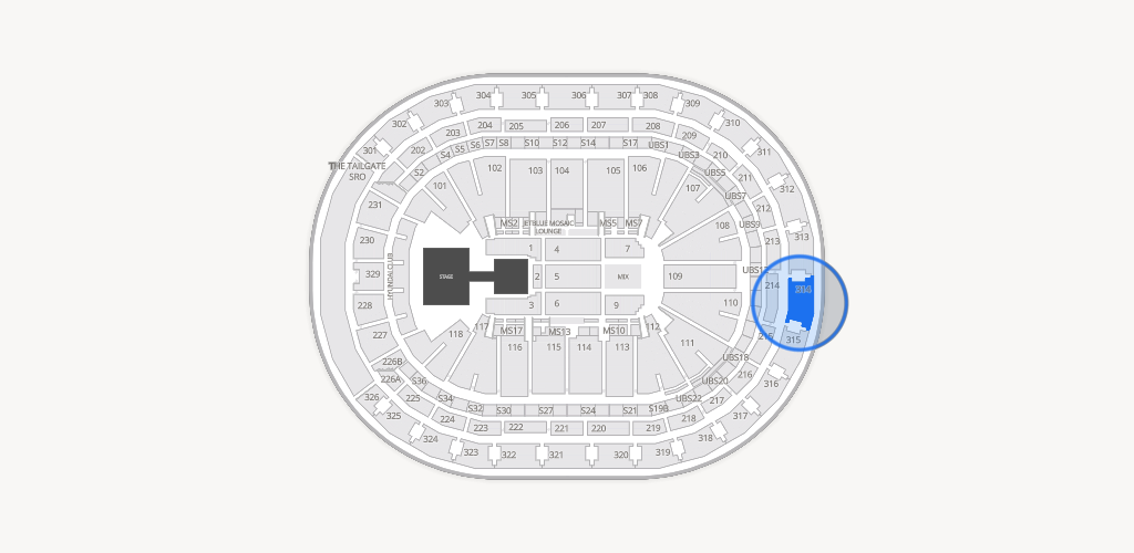 UBS Arena Seating Chart