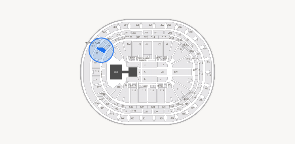 UBS Arena Seating Chart