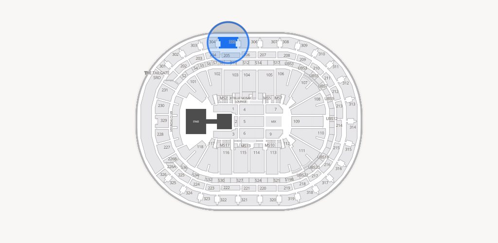 UBS Arena Seating Chart