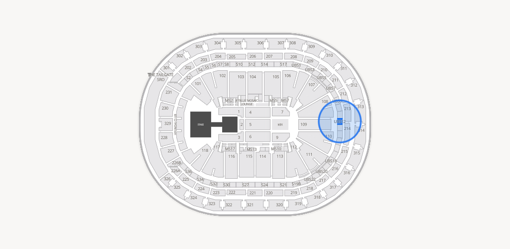 UBS Arena Seating Chart