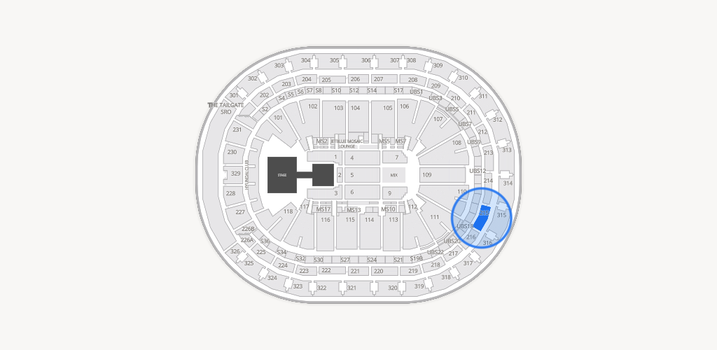 UBS Arena Seating Chart