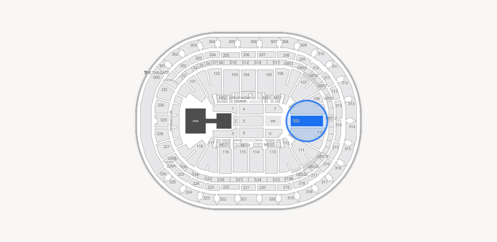 UBS Arena Seating Chart