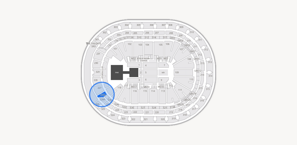 UBS Arena Seating Chart
