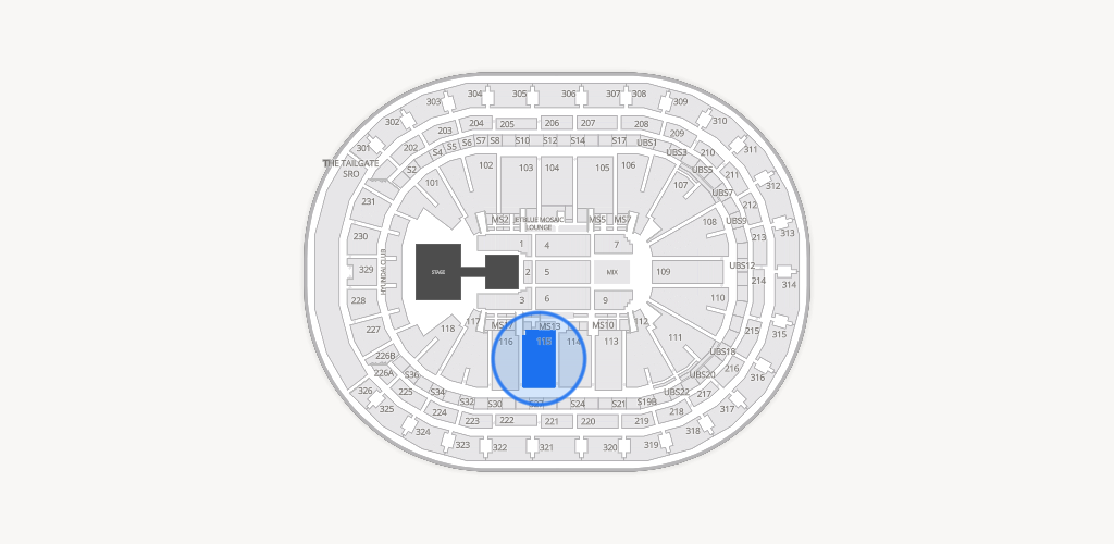 UBS Arena Seating Chart