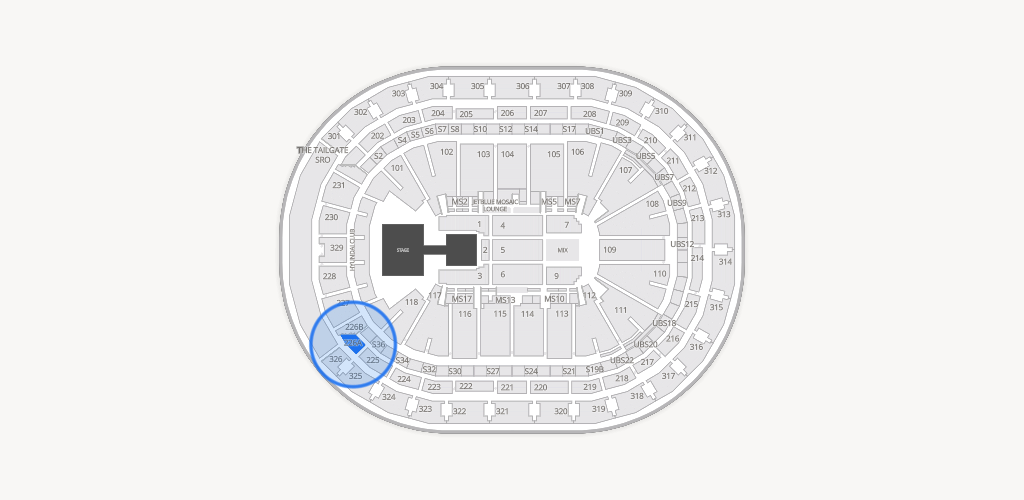 UBS Arena Seating Chart