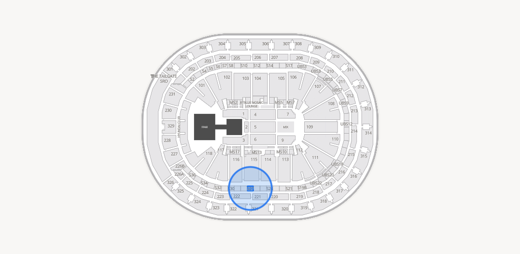 UBS Arena Seating Chart