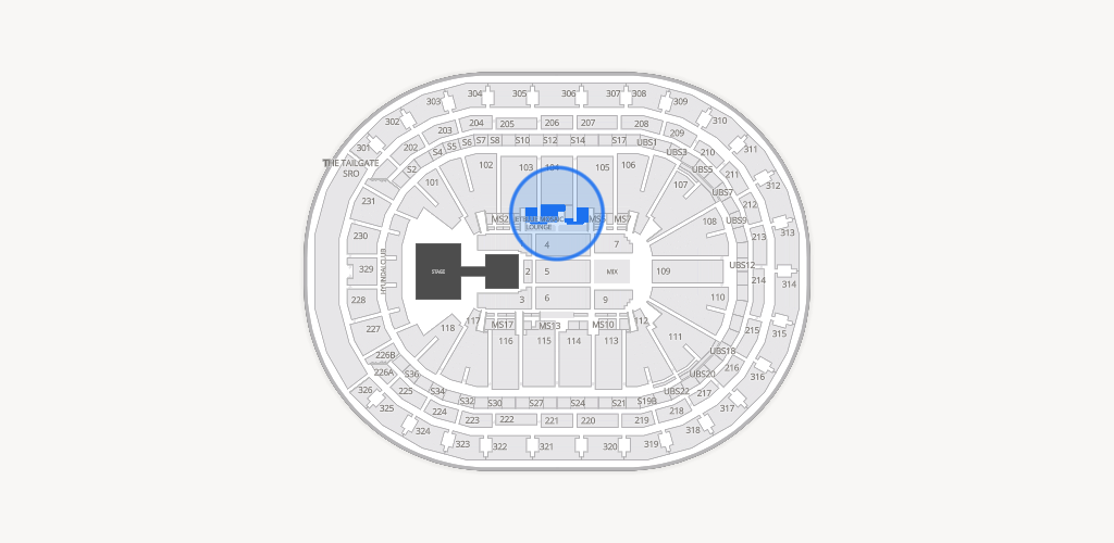 UBS Arena Seating Chart