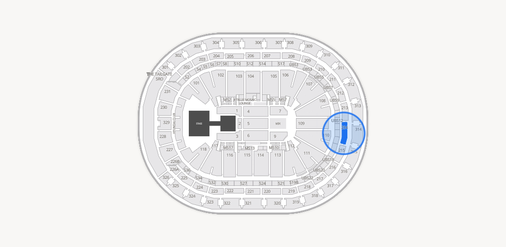 UBS Arena Seating Chart