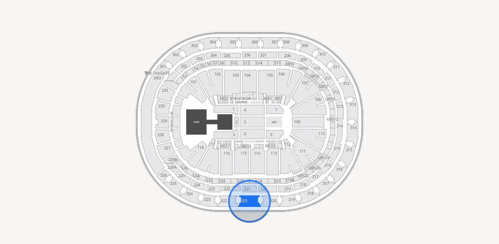UBS Arena Seating Chart