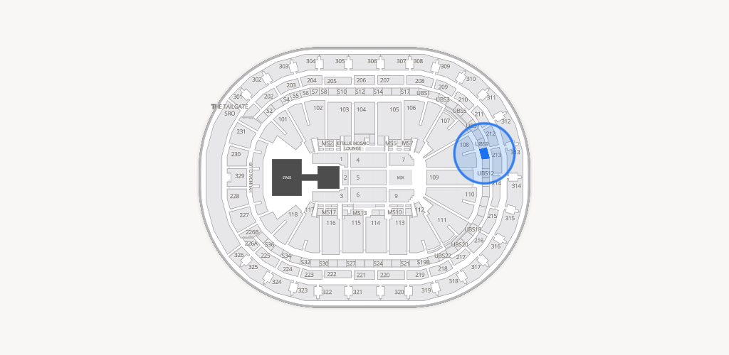 UBS Arena Seating Chart