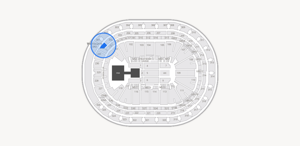 UBS Arena Seating Chart