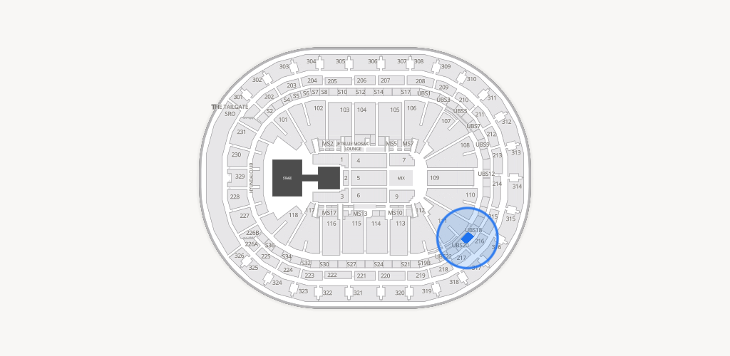 UBS Arena Seating Chart