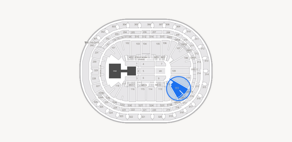 UBS Arena Seating Chart