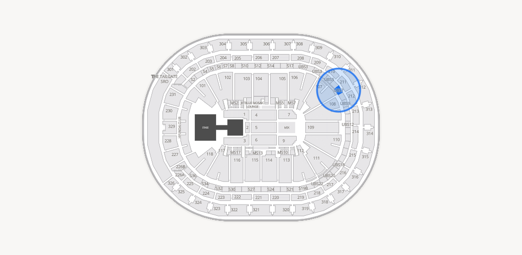 UBS Arena Seating Chart