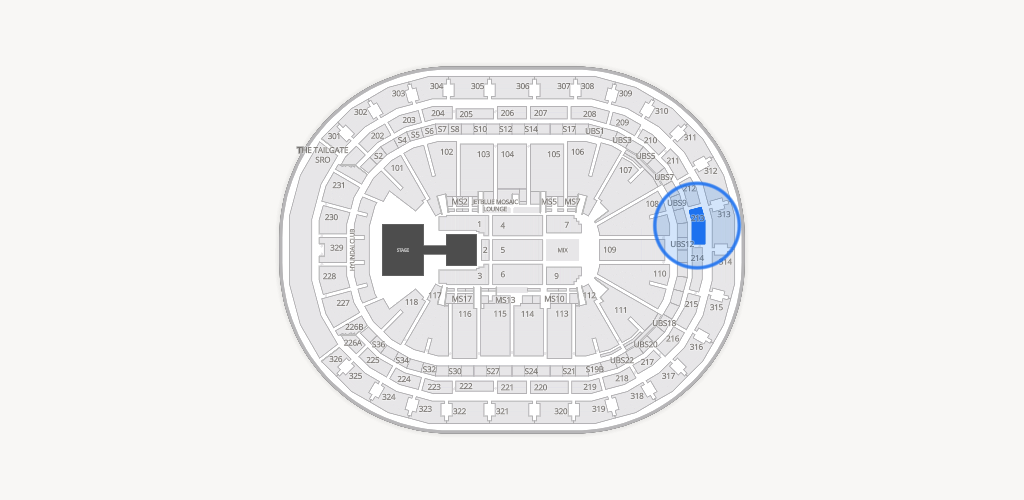UBS Arena Seating Chart