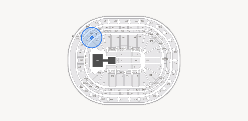 UBS Arena Seating Chart
