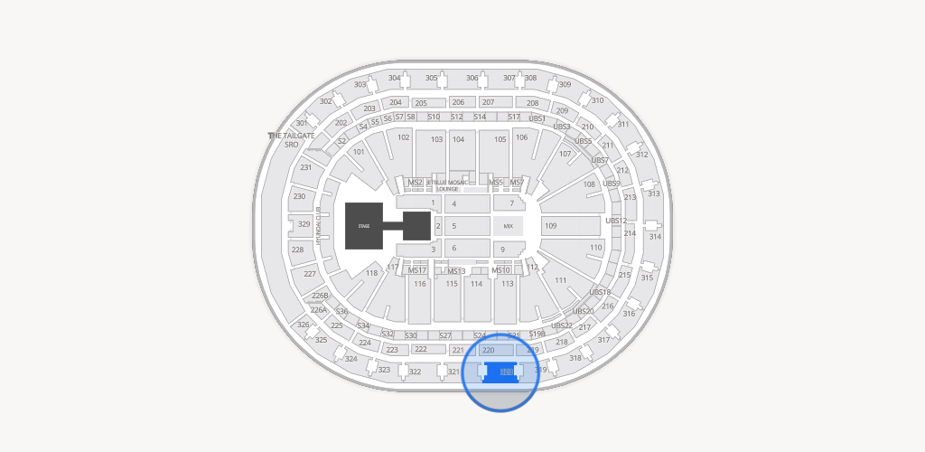 UBS Arena Seating Chart