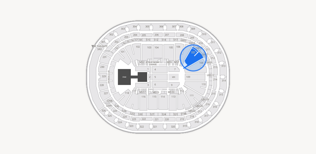 UBS Arena Seating Chart