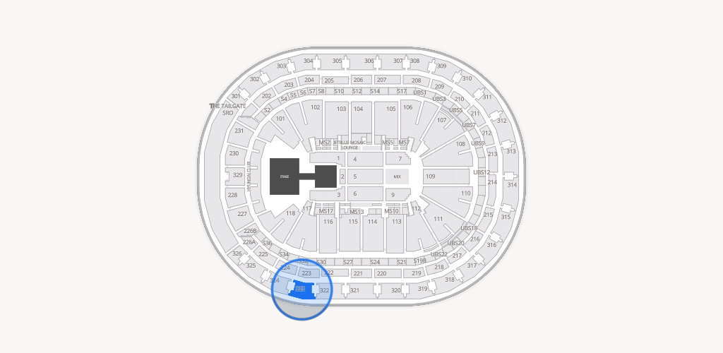 UBS Arena Seating Chart