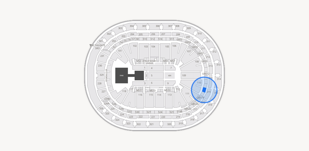 UBS Arena Seating Chart