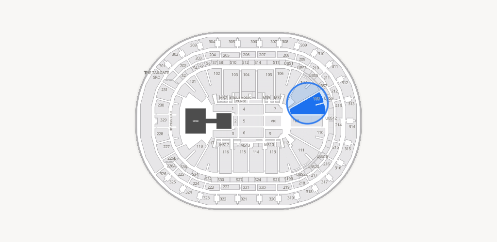 UBS Arena Seating Chart