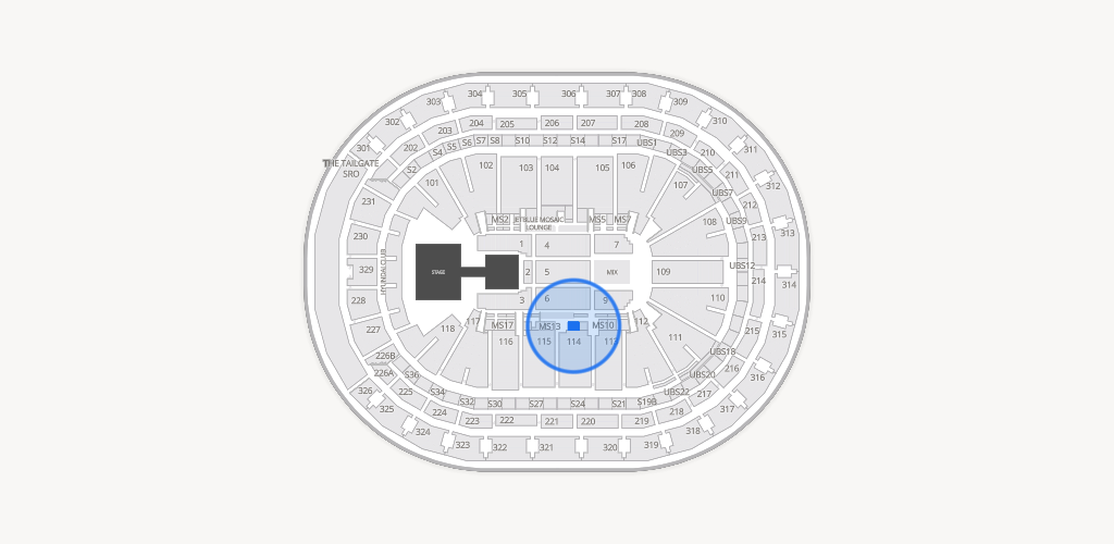 UBS Arena Seating Chart