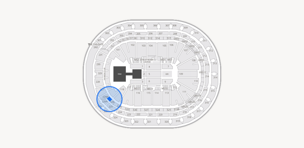UBS Arena Seating Chart