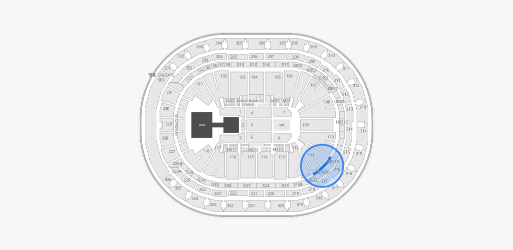 UBS Arena Seating Chart