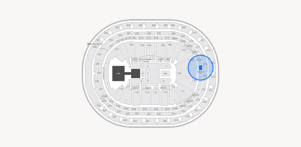 UBS Arena Seating Chart