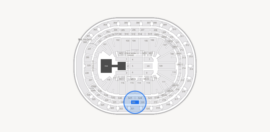 UBS Arena Seating Chart