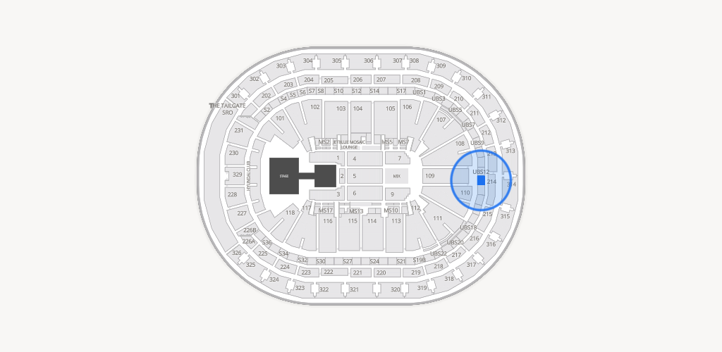 UBS Arena Seating Chart