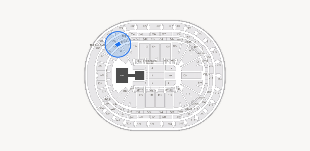 UBS Arena Seating Chart