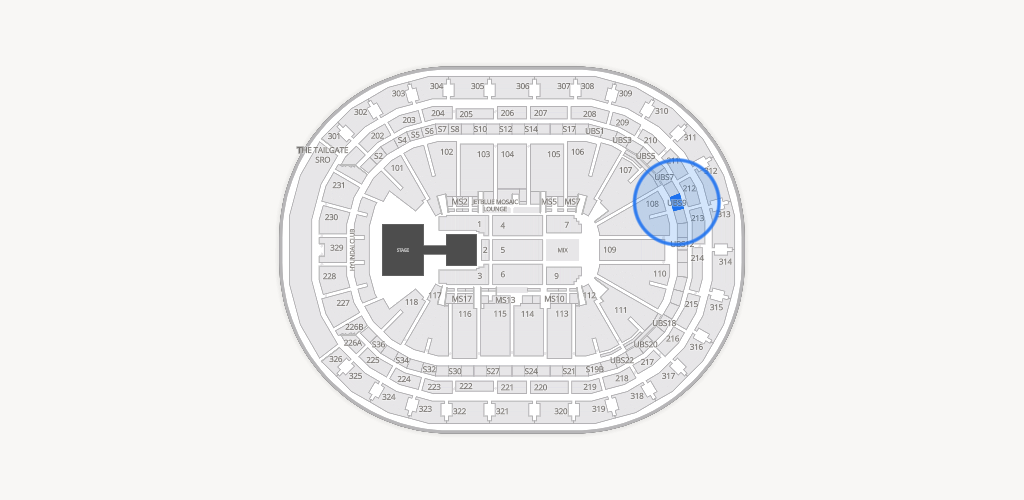 UBS Arena Seating Chart