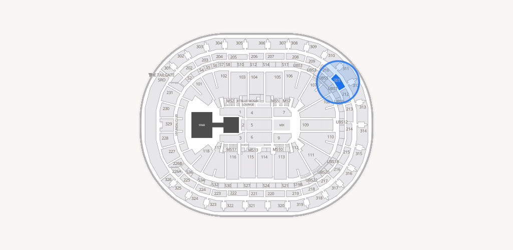 UBS Arena Seating Chart