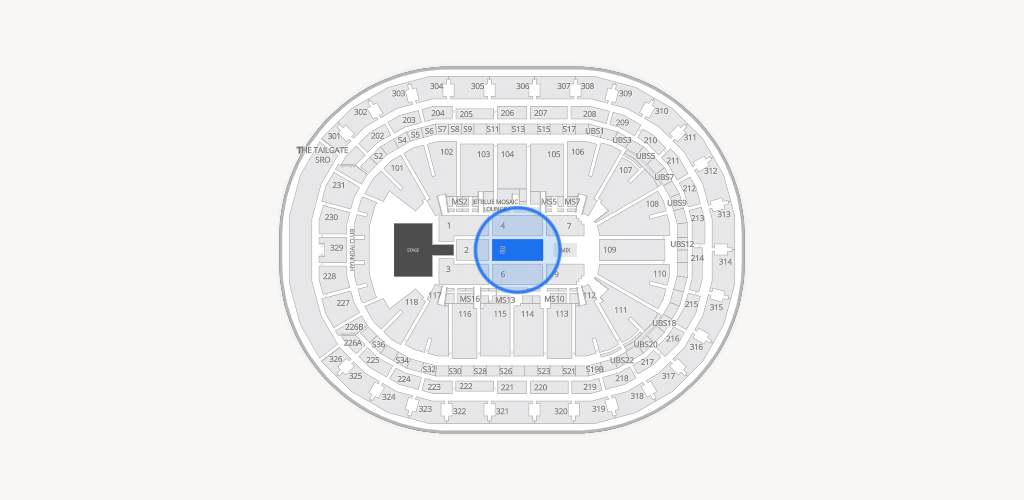 UBS Arena Seating Chart