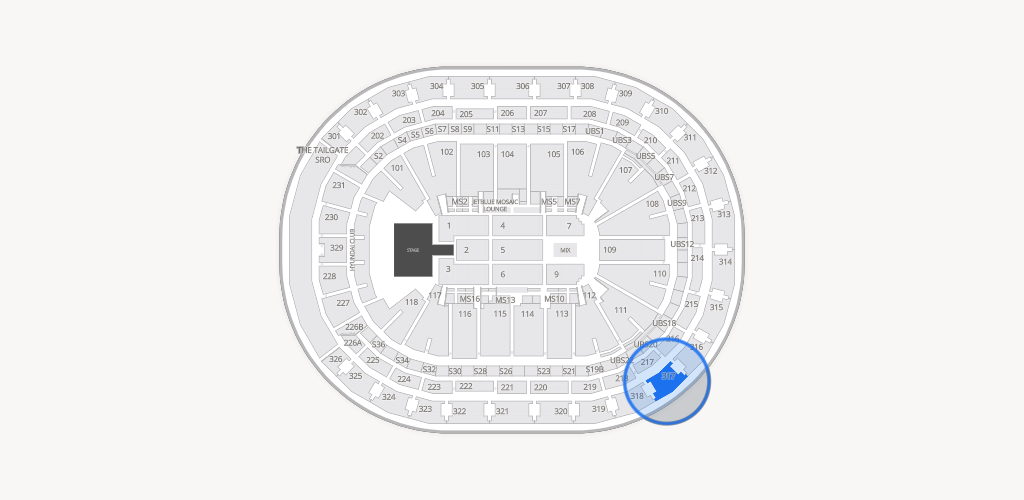 UBS Arena Seating Chart