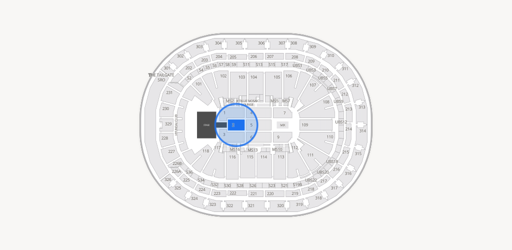UBS Arena Seating Chart