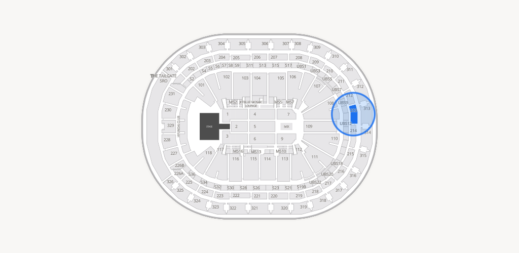 UBS Arena Seating Chart