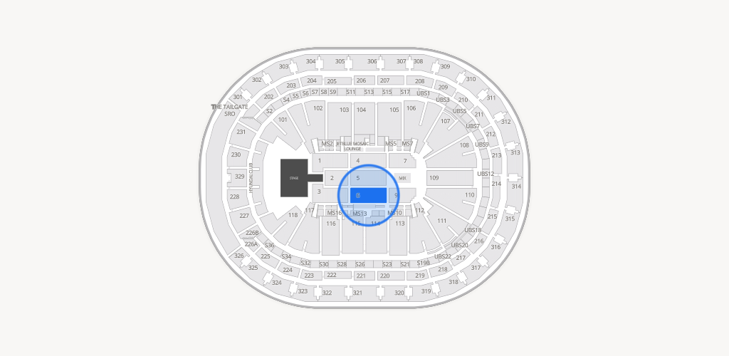 UBS Arena Seating Chart