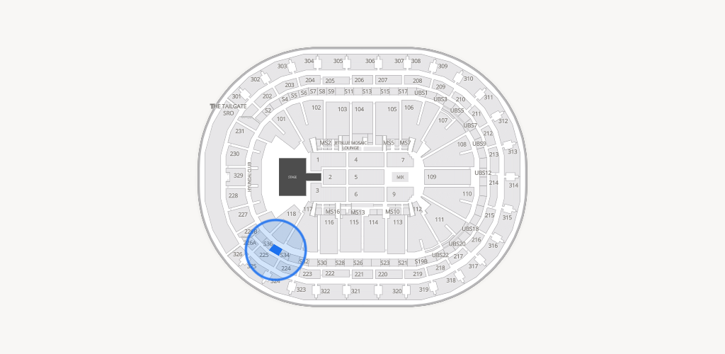 UBS Arena Seating Chart