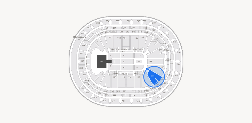 UBS Arena Seating Chart
