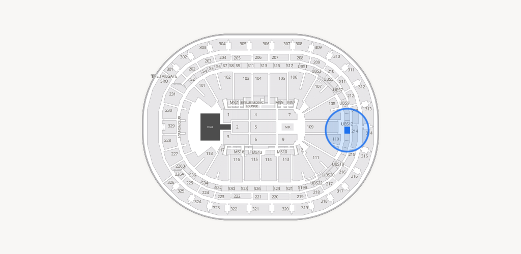 UBS Arena Seating Chart