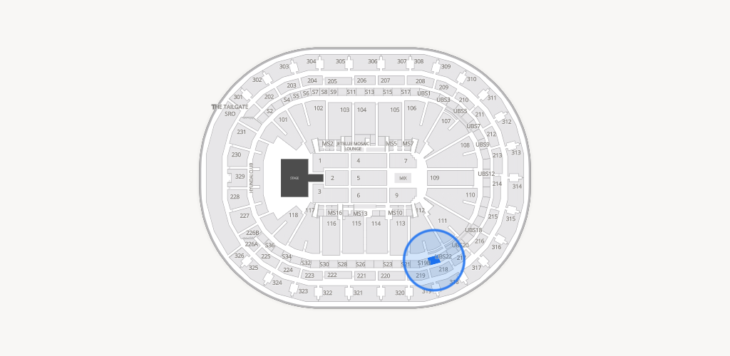 UBS Arena Seating Chart