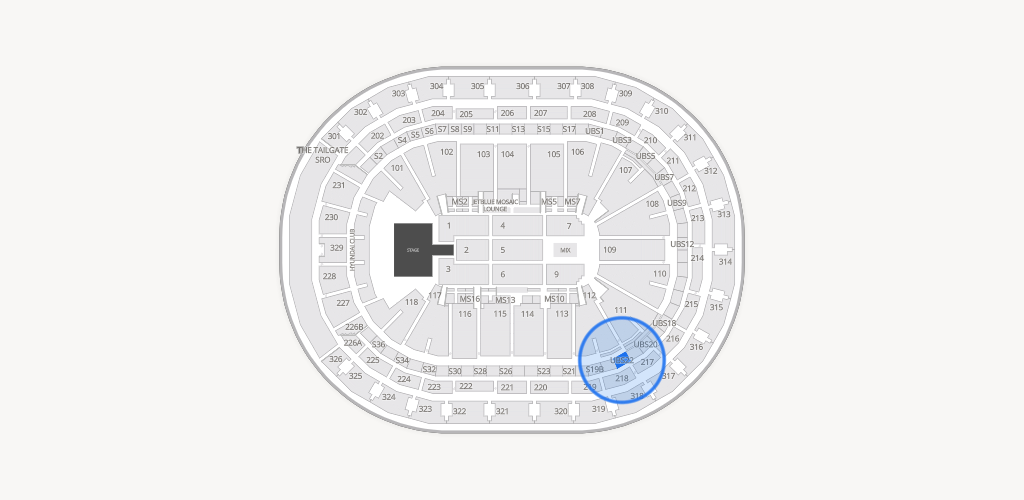 UBS Arena Seating Chart