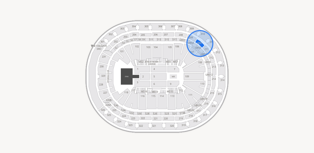 UBS Arena Seating Chart