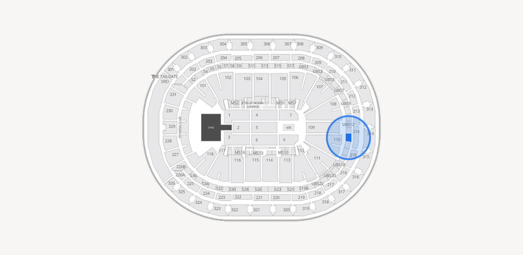 UBS Arena Seating Chart