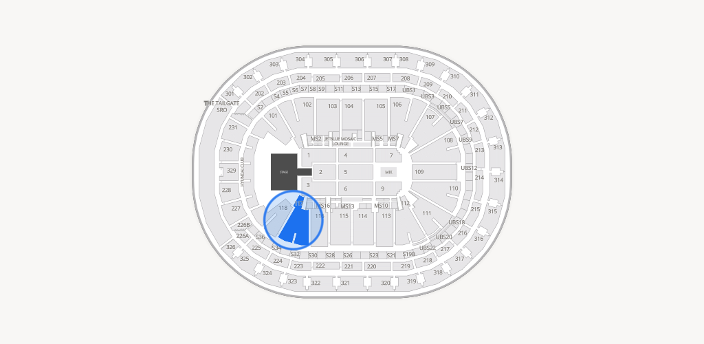 UBS Arena Seating Chart